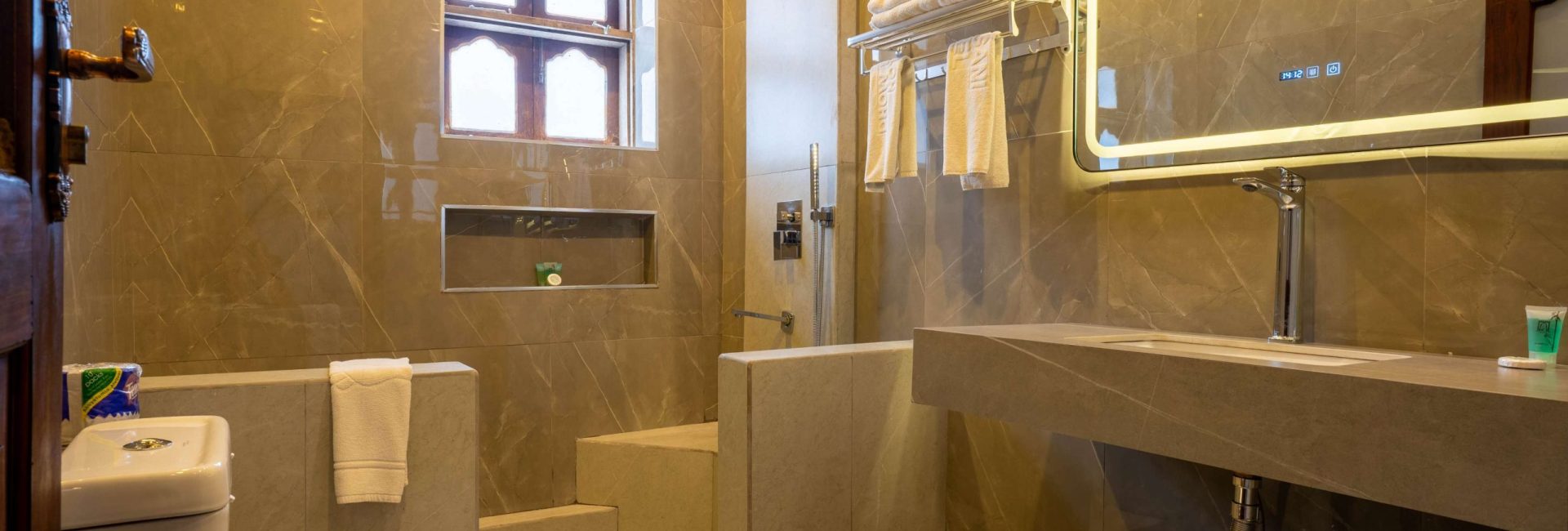 Twin Room with a Pool View