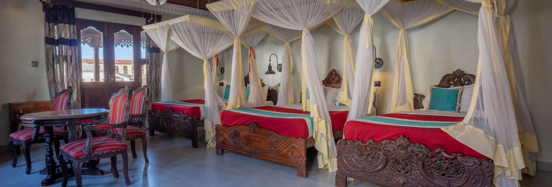 Triple Room with a Pool View