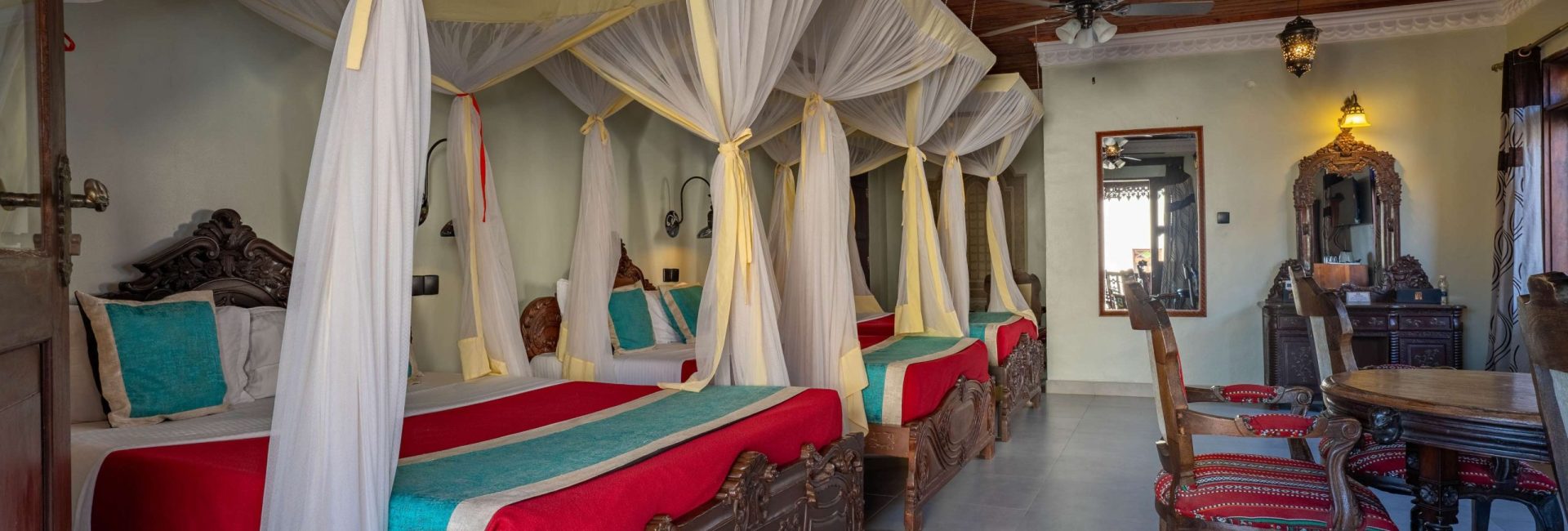 Triple Room with a Pool View